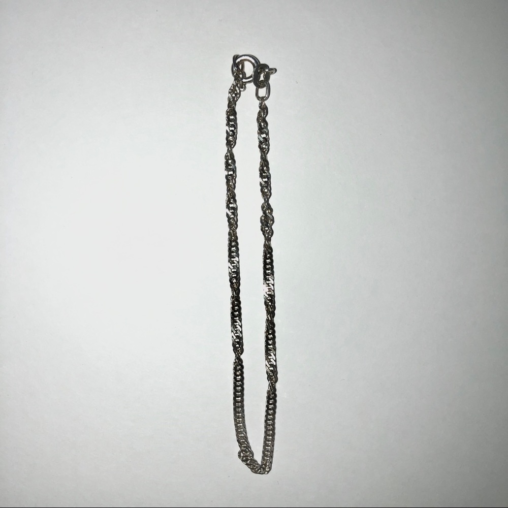 7” Sterling Silver Bracelet